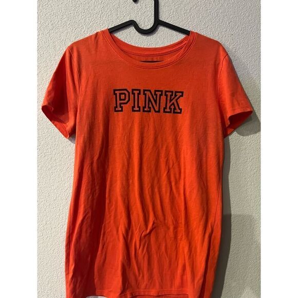 VICTORIA SECRET PINK T-SHIRT - Picture 1 of 2